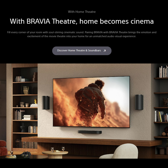 Sony Smart Google TV BRAVIA 7 II Class True RGB LED 4K HDR 65 Inch - K-65XR70M2